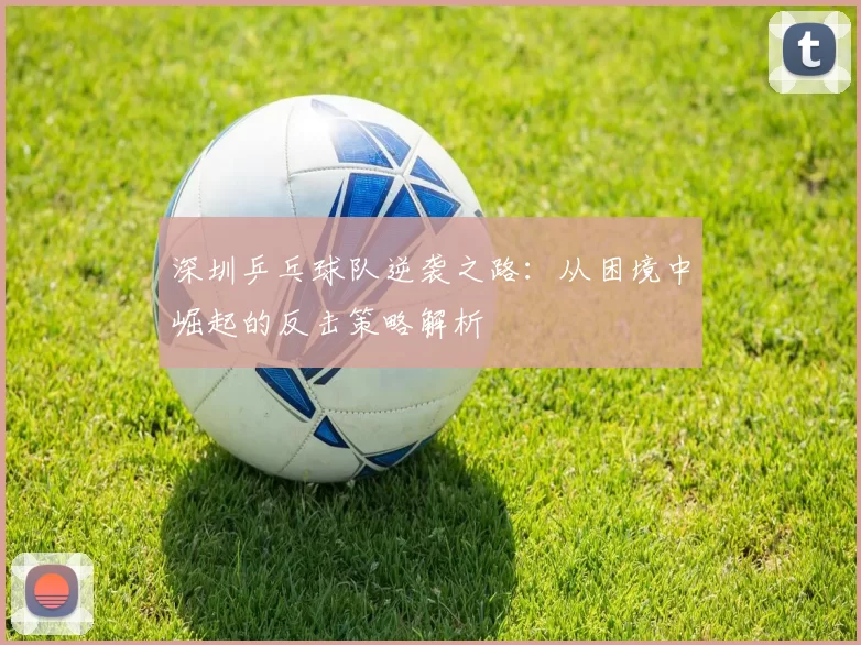 深圳乒乓球队逆袭之路：从困境中崛起的反击策略解析